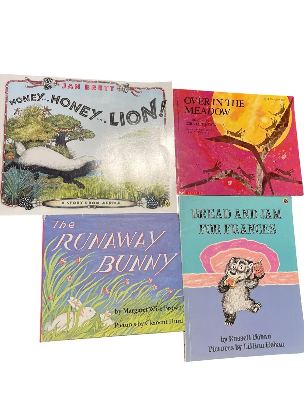 Vintage Children's Book Lot of 4 Classic Books